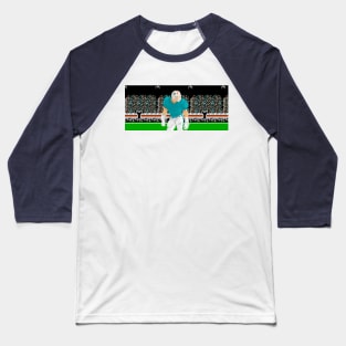 Miami Pixel Linebacker Baseball T-Shirt